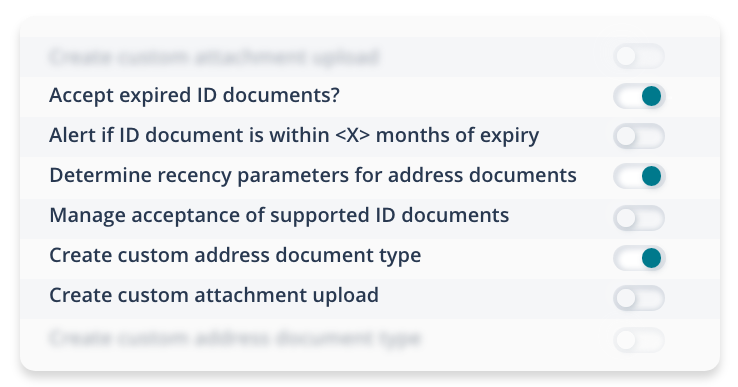 Documents Rules Table